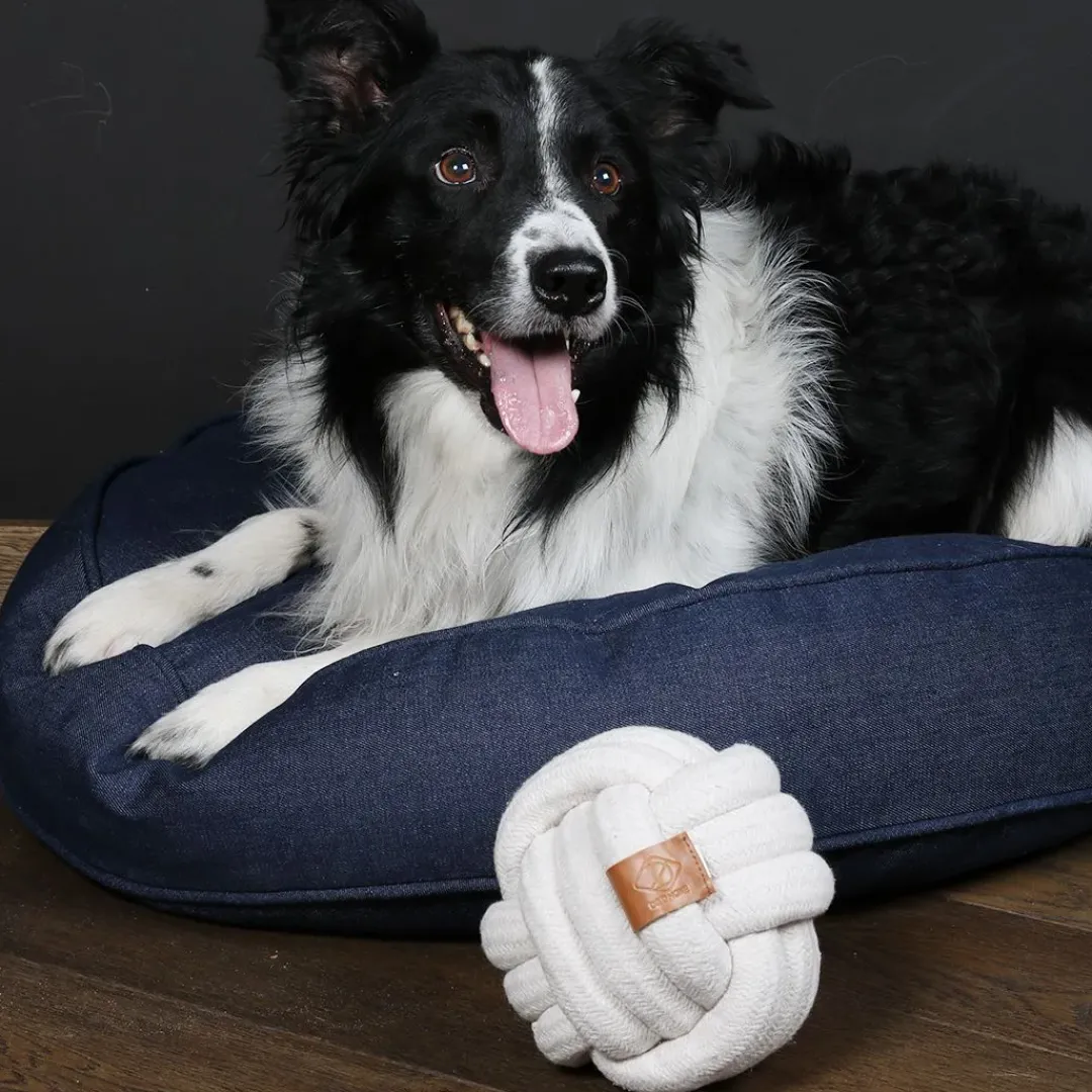 Discount D&D Home Skip Ball S 9,5 cm Natur Knudereb 12 mm - hundelegetøj Hundelegetøj Til Alle Hunde Leg Og Aktivering Året Rundt|Legetøj Til Hvalpe - Sjov Leg, Aktivering Og Tryghed Fra Første Dag