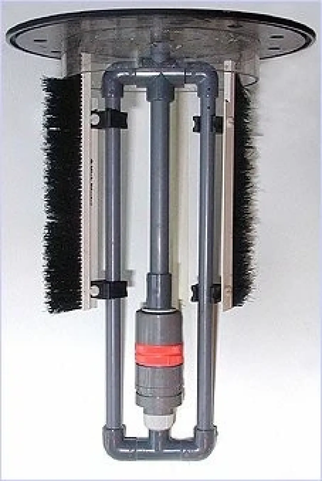 Outlet automatisk skylle/rense system til skummerkop (diameter 160 mm) til model AP703 / AP1003 / AP1004 Reservedele Til Akvarier