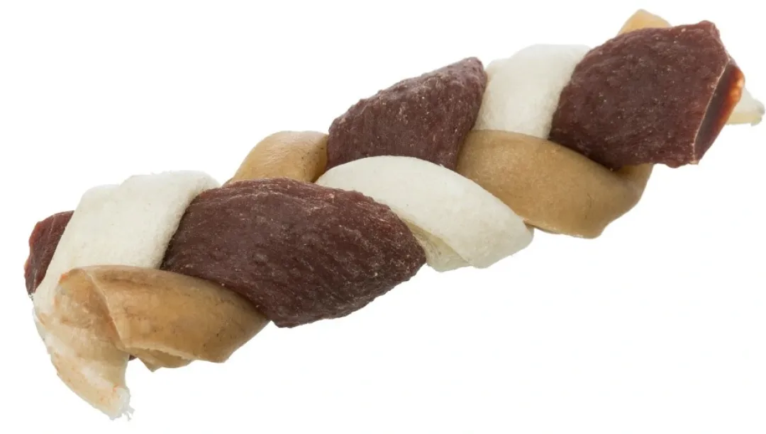 Sale Denta Fun Flettet Tyggeben 85 g - robust hundesnack med bid i Snacks Til Hvalpe - Lækre Godbidder Til Træning Og Forkælelse|Hundeguf Og Tyggeben Til Hunde
