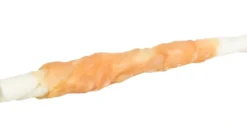 Best Denta Fun Kyllinge Tyggerulle 17 cm - naturligt tyggeben til hunde Snacks Til Hvalpe - Lækre Godbidder Til Træning Og Forkælelse|Hundeguf Og Tyggeben Til Hunde