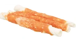 Best Denta Fun Kyllinge Tyggerulle 17 cm - naturligt tyggeben til hunde Snacks Til Hvalpe - Lækre Godbidder Til Træning Og Forkælelse|Hundeguf Og Tyggeben Til Hunde