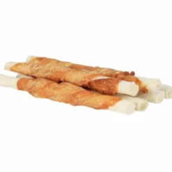 Hot Denta Fun Kyllinge Tyggerulle 28 cm - tyggeben til hunde Snacks Til Hvalpe - Lækre Godbidder Til Træning Og Forkælelse|Hundeguf Og Tyggeben Til Hunde