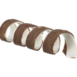 Clearance Denta Fun Oksekød tygge spiral 12 cm - tyggeben til hunde Snacks Til Hvalpe - Lækre Godbidder Til Træning Og Forkælelse|Hundeguf Og Tyggeben Til Hunde
