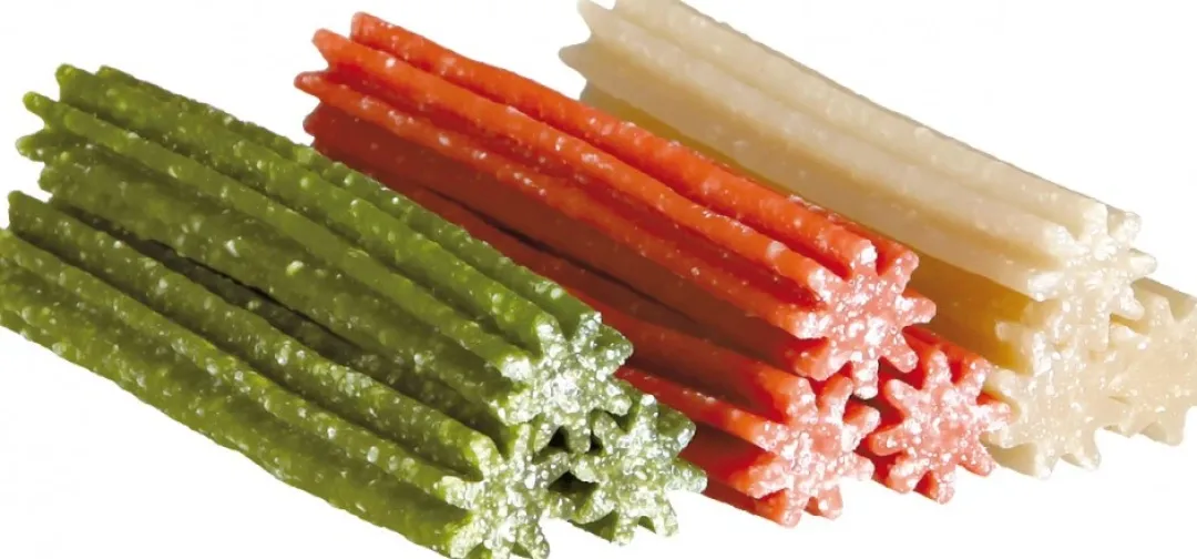 Clearance Denta Fun Ris Tyggeben til hunde 17 cm (vegetabilsk) - Tyggepinde med lang tyggetid Snacks Til Hvalpe - Lækre Godbidder Til Træning Og Forkælelse|Hundeguf Og Tyggeben Til Hunde
