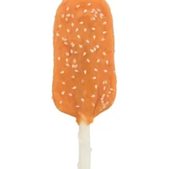 Hot Denta Fun Slikkepind med kylling og sesam 11 cm - hundesnack Snacks Til Hvalpe - Lækre Godbidder Til Træning Og Forkælelse|Hundeguf Og Tyggeben Til Hunde