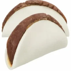 Hot Denta Fun Taco med kylling 80 g - sjov snack i taco-form Snacks Til Hvalpe - Lækre Godbidder Til Træning Og Forkælelse|Hundeguf Og Tyggeben Til Hunde