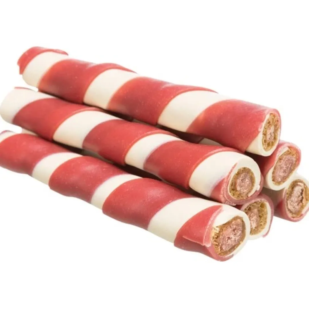 Sale Denta Fun Tyggerulle med Andefyld 10 cm - tyggeglæde til hunde Snacks Til Hvalpe - Lækre Godbidder Til Træning Og Forkælelse|Hundeguf Og Tyggeben Til Hunde