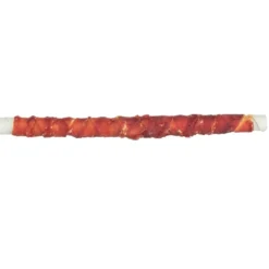 Denta Fun Tyggerulle med and og kyllingelever 28 cm - lækker hundesnack Snacks Til Hvalpe - Lækre Godbidder Til Træning Og Forkælelse|Hundeguf Og Tyggeben Til Hunde