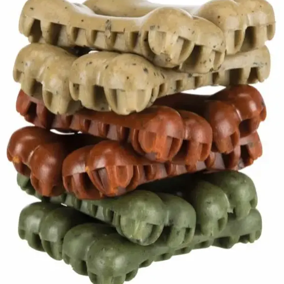 Sale Denta Fun Veggie Tyggeknogle med tang 8,5 cm (vegetabilsk) - 100 % vegansk hundesnack Snacks Til Hvalpe - Lækre Godbidder Til Træning Og Forkælelse|Hundeguf Og Tyggeben Til Hunde