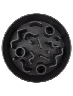 New BAMBOO Slow Feeder Dark Grey L Hundeskåle Til Mad Og Drikke Der Passer Til Din Hunds Behov|Hundeskåle Til Hvalpe - Praktisk, Sikker Og Nem Spisetid