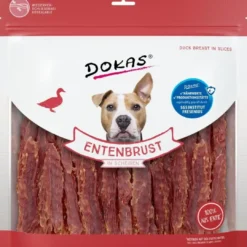 Sale Dokas Andebryststrimler 900 g - stor pakke hundesnacks Snacks Til Hvalpe - Lækre Godbidder Til Træning Og Forkælelse|Hundeguf Og Tyggeben Til Hunde