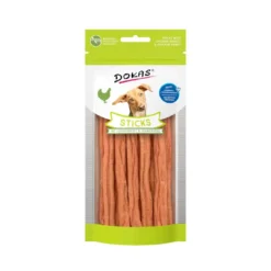 Clearance Dokas Bløde hundesnacks med kyllingebryst og hjerte 60 g Snacks Til Hvalpe - Lækre Godbidder Til Træning Og Forkælelse|Hundeguf Og Tyggeben Til Hunde