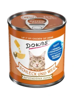 Outlet Dokas Drik til katte m. kylling 100gr Kattefoder & Snacks