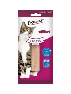 Online Dokas Kat Laksefilet 22 g Kattefoder & Snacks|Killingesnacks - Sunde Godbidder Til Killinger