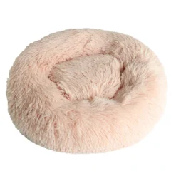 Discount Hundeseng Laksefarvet 50 cm - blød seng til små hunde Killingesenge Og Afslapningspladser - Trygge Hvilepladser Til Små Katte|Hundesenge Og Kurve Til Hunde - Bløde Og Komfortable
