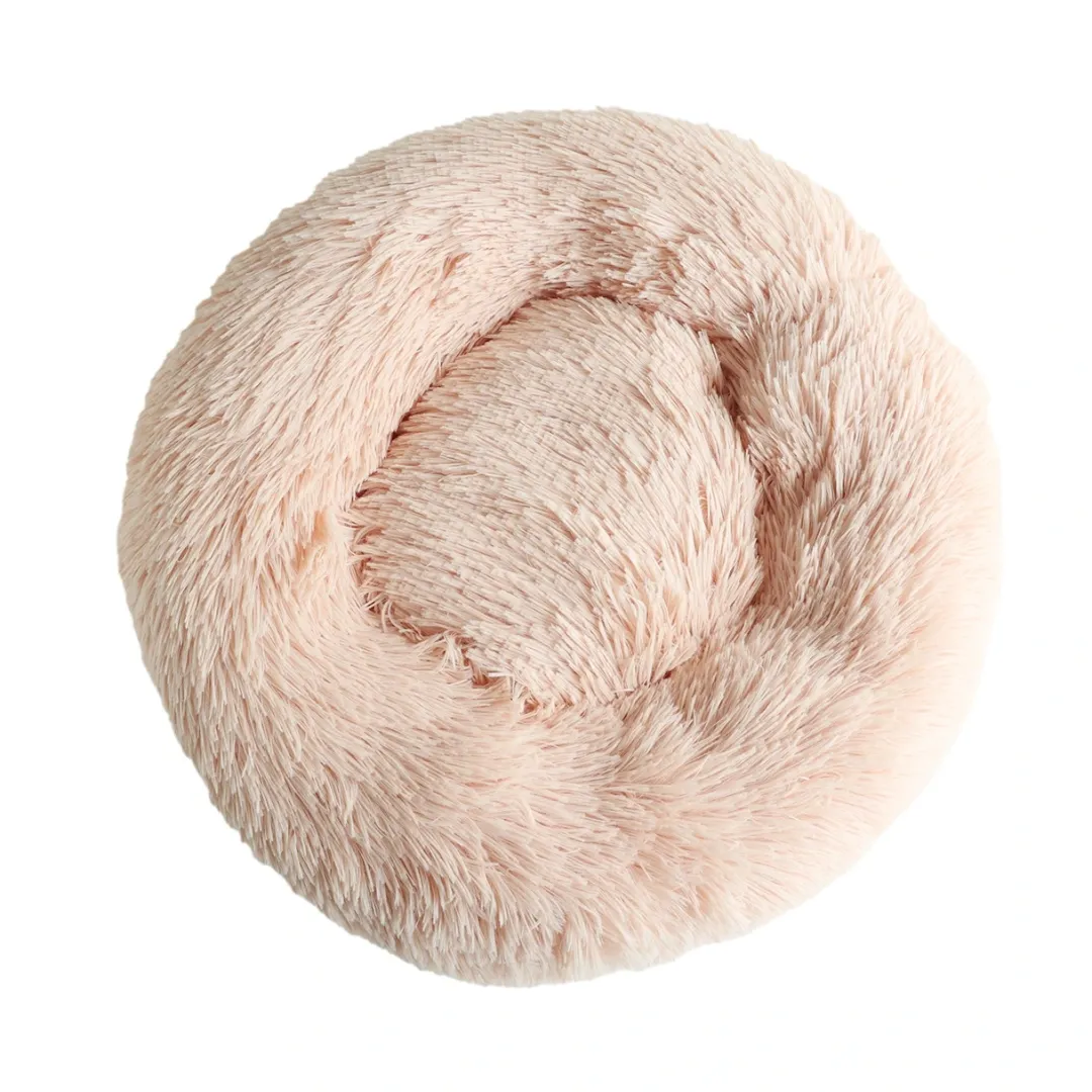 Discount Hundeseng Laksefarvet 50 cm - blød seng til små hunde Killingesenge Og Afslapningspladser - Trygge Hvilepladser Til Små Katte|Hundesenge Og Kurve Til Hunde - Bløde Og Komfortable