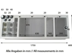 Best Dreambox Filtersump L 175x60x35 cm Akvarier Til Saltvandsfisk|Akvarier