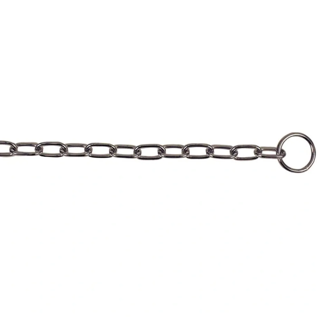 Discount Dressurhalsbånd lige lænke 45 cm - præcis kontrol og sikker træning Hundehalsbånd Med Stil - Komfort Og Sikkerhed Til Din Hund
