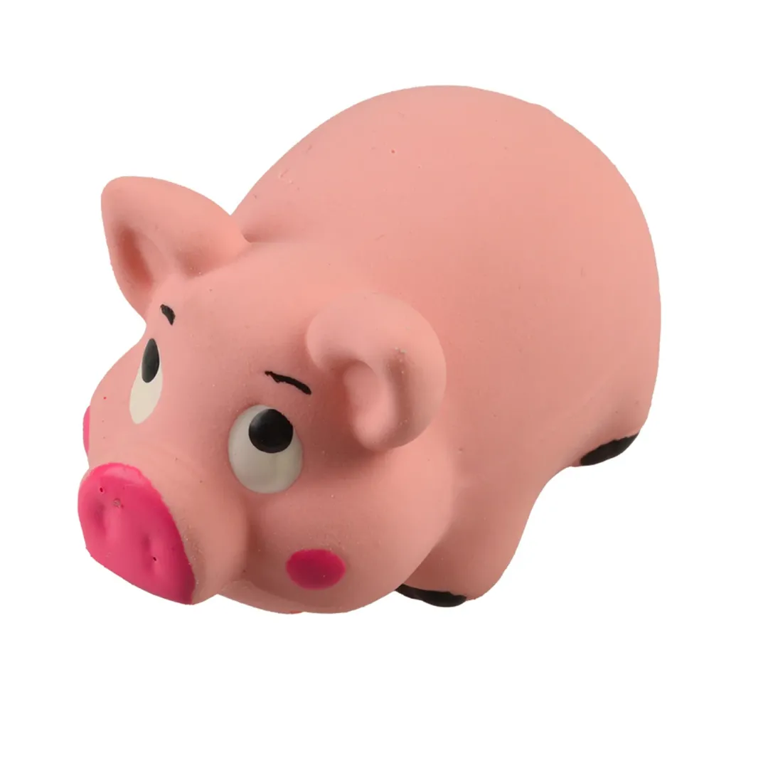Discount Latex innocent pig Pink 6,5 cm Hundelegetøj Til Alle Hunde Leg Og Aktivering Året Rundt|Legetøj Til Hvalpe - Sjov Leg, Aktivering Og Tryghed Fra Første Dag
