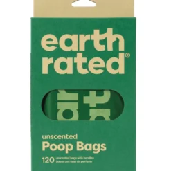 Hot Earth Rated Øko hømhømposer med håndtag 120 stk Hundetilbehør Til Hvalpe - Tryg Start I Hverdagen|Tilbehør Til Hund - Alt Til En Glad Og Tryg Hverdag For Din Bedste Ven