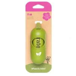 Clearance Earth Rated Øko hømhømposer 15 stk med lavendel og dispenser Hundetilbehør Til Hvalpe - Tryg Start I Hverdagen|Tilbehør Til Hund - Alt Til En Glad Og Tryg Hverdag For Din Bedste Ven