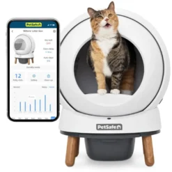 Ecom Smartspin Auto Litter Box Automatisk Kattetoilet ZAL10-17986 Kattetoiletter Og Kattegrus|Killingetoilet Og Grus Til Killinger - Nem Renlighed Fra Start
