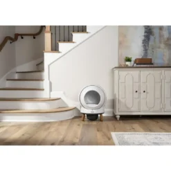 Ecom Smartspin Auto Litter Box Automatisk Kattetoilet ZAL10-17986 Kattetoiletter Og Kattegrus|Killingetoilet Og Grus Til Killinger - Nem Renlighed Fra Start