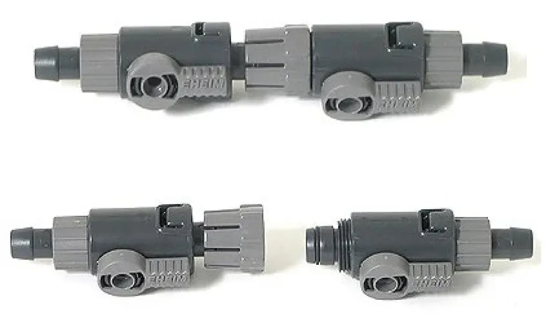 Outlet dobbelt hane 9/12 mm. 4003412 Reservedele Til Akvarier|Akvariefilter Og Pumpe