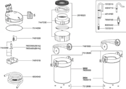 Hot 2034 Ecco Pro udvendig filter 600 l/t Pro 200 Akvariefilter Og Pumpe