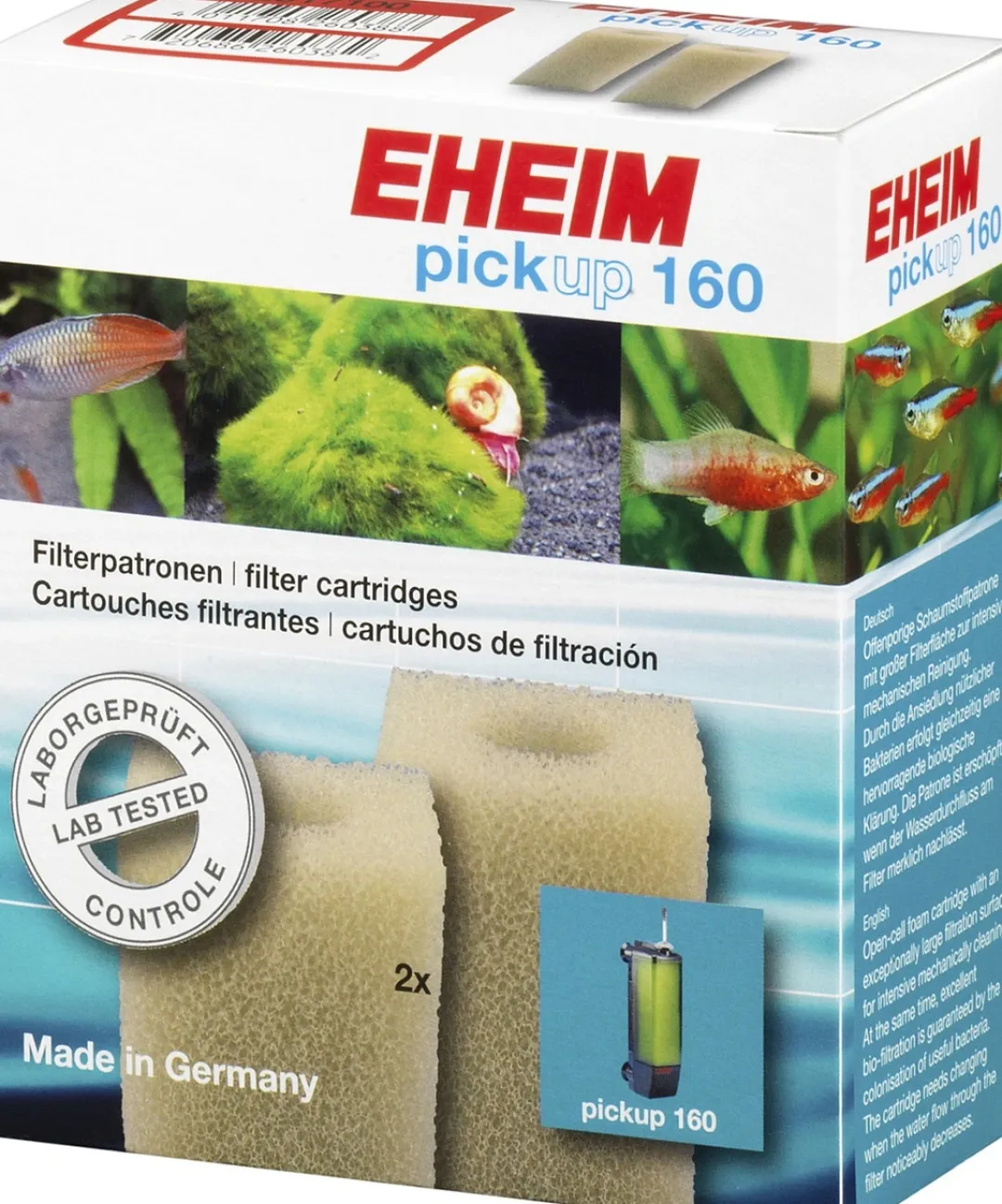 Filtersvampe 2 stk til 2010 (2617100) Pickup 160 Reservedele Til Akvarier|Akvariefilter Og Pumpe