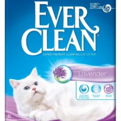 Sale Ever Clean Lavendel Kattegrus 6 L Kattetoiletter Og Kattegrus|Killingetoilet Og Grus Til Killinger - Nem Renlighed Fra Start