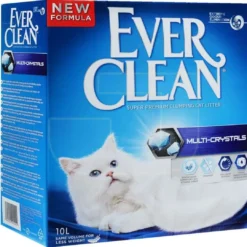 Clearance Ever Clean Multi-Crystals Kattegrus 10 L Kattetoiletter Og Kattegrus|Killingetoilet Og Grus Til Killinger - Nem Renlighed Fra Start