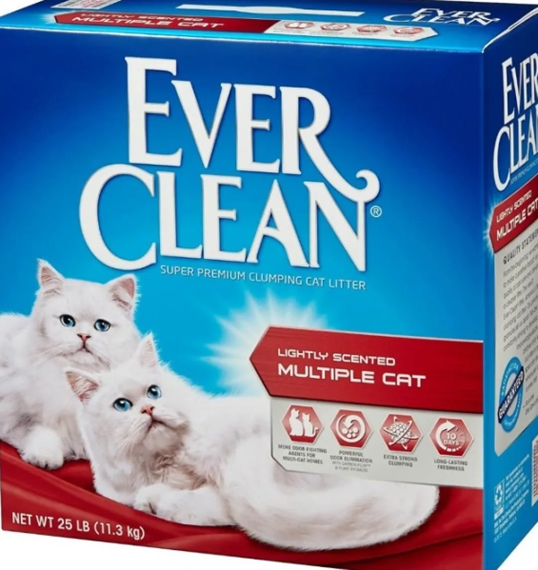 Hot Ever Clean Multiple Cat Kattegrus 10 L Kattetoiletter Og Kattegrus|Killingetoilet Og Grus Til Killinger - Nem Renlighed Fra Start
