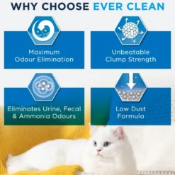 Discount Ever Clean Naturally 10 L Kattetoiletter Og Kattegrus|Killingetoilet Og Grus Til Killinger - Nem Renlighed Fra Start
