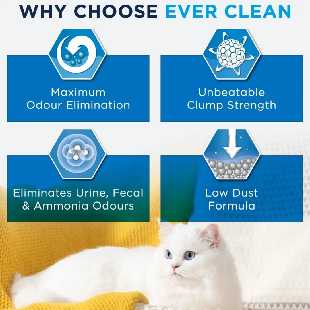 Discount Ever Clean Naturally 10 L Kattetoiletter Og Kattegrus|Killingetoilet Og Grus Til Killinger - Nem Renlighed Fra Start