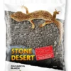 Outlet Bahariya Black Stone Desert 5 kg Dekoration Til Terrarier