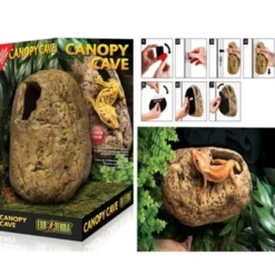 Clearance Exo Terra Canopy Cave Dekoration Til Terrarier