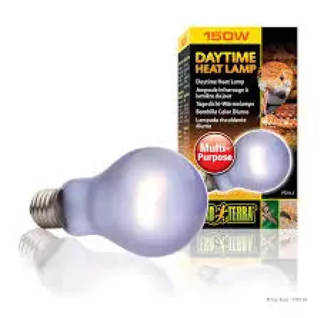 Discount Exo Terra Day Glo 150 watt A21 med UVA Terrarielysstofrør, Pærer Og Varme