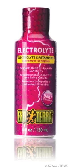 Exo Terra Electrolyte 120 ml Foderskåle Og Vandskåle Til Terrarier|Tilbehør Til Terrarier