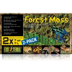 Sale Exo Terra Forest Moss 2 x 7 liter Dekoration Til Terrarier