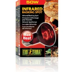 Exo Terra Heat Glo Infrarød spot 50 Watt Terrarielysstofrør, Pærer Og Varme