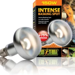 Discount Exo Terra Intense Basking Spot 150 W - Effektiv UVA-varmespot til terrarier Terrarielysstofrør, Pærer Og Varme