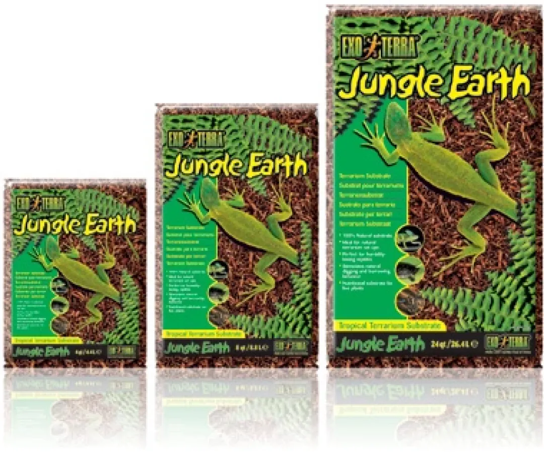 Discount Exo Terra Jungle Earth 8,8 liter Dekoration Til Terrarier