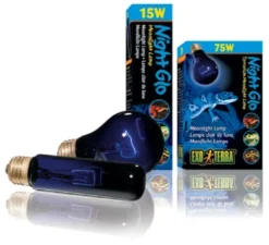 New Exo Terra Night Glo 15 watt Terrarielysstofrør, Pærer Og Varme