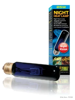 Hot Exo Terra Night Glo 25 watt. Terrarielysstofrør, Pærer Og Varme