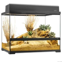 Best Pro Terrarium Medium Wide 60x45x45 cm 122 Liter Terrarier Og Terrarielamper