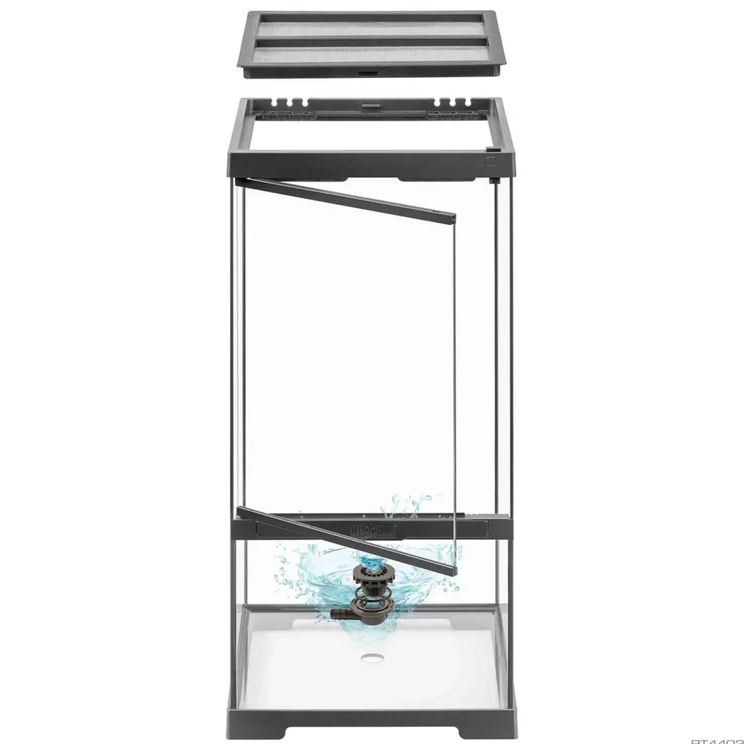 Online Pro Terrarium Paludarium 30x30x60 cm 54 Liter Terrarier Og Terrarielamper