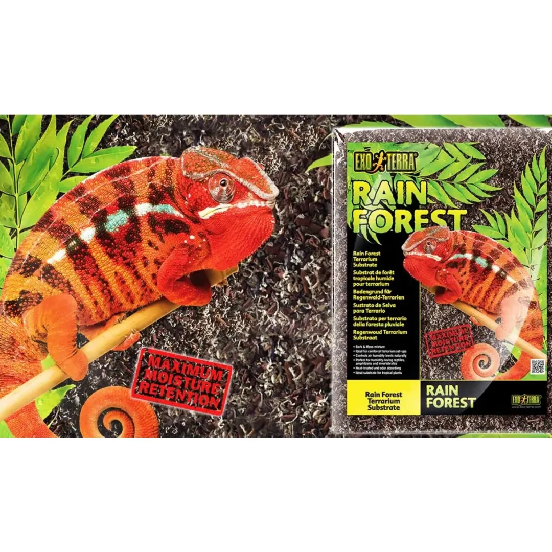 Sale Exo Terra Rain Forest Substrate 8,8 L Dekoration Til Terrarier