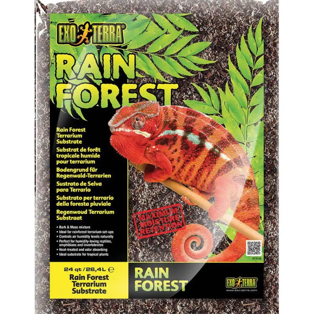 Sale Exo Terra Rain Forest Substrate 26 L Dekoration Til Terrarier