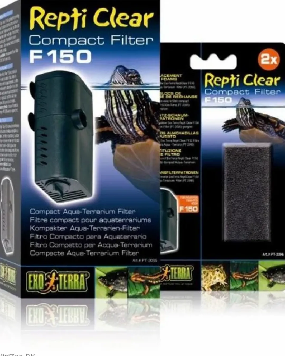 Outlet Exo Terra ReptiClear, svamp Filtersvamp t/HPT2095 F150 Terrarier Og Terrarielamper